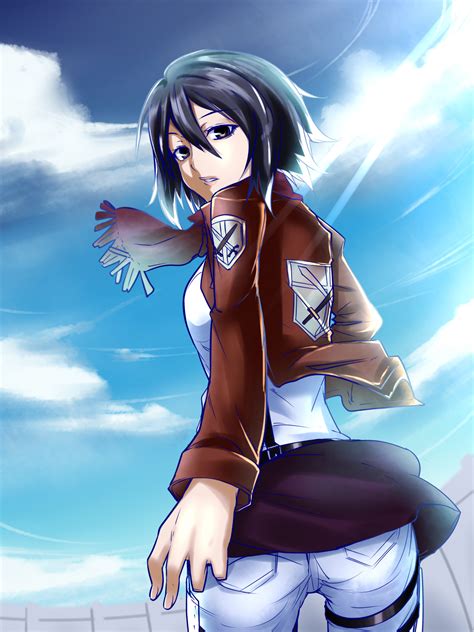 mikasa hot|Explore the Best Mikasahot Art